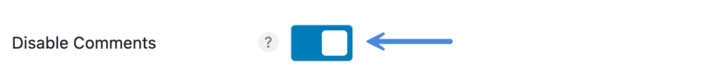 停用 WordPress 评论