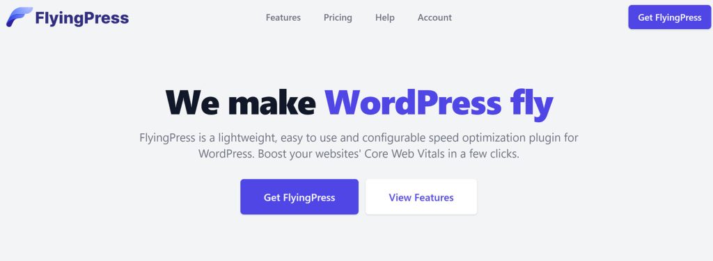 FlyingPress,WordPress 缓存插件