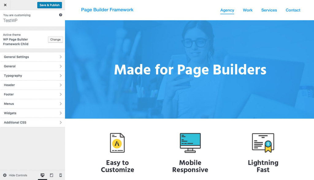 Page Builder Framework