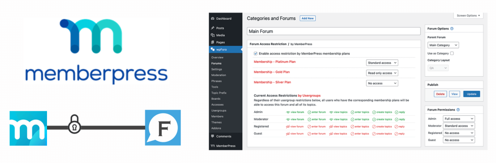 wpForo MemberPress Integration